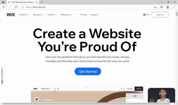 Best free website builder review.